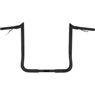 Handlebar - Monkey Bar - Pre-Wired - 12'' - Black PYO:MBBPW-12 B