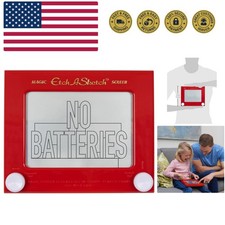 Classic Red Drawing Toy with Magic Screen, for Ages 3 and Up