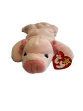 TY Beanie Baby Squealer Pig Plush April 23, 1993 / Vintage