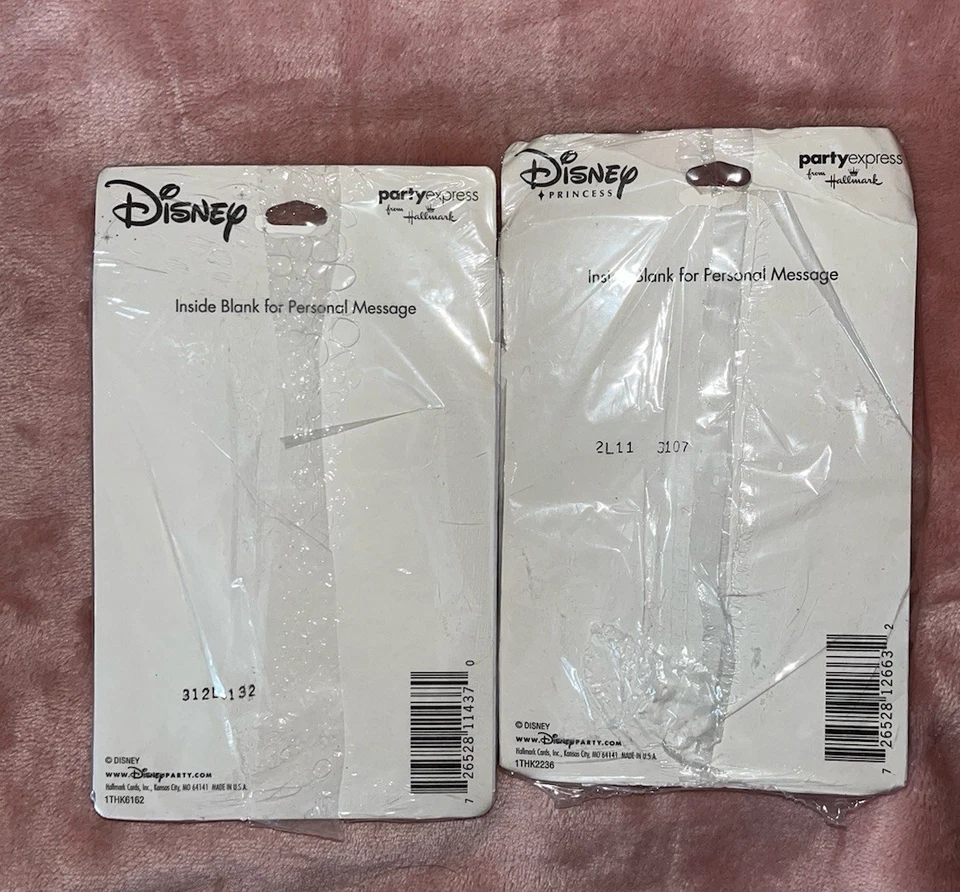 VTG Disney Princess Hallmark Thank You Cards 16 Pcs - Image 2 of 2