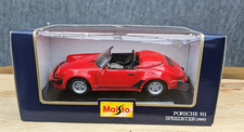 MAISTO SPECIAL EDITION 31902 PORSCHE 911 SPEEDSTER 1989 DIECAST MODEL - BOXED 