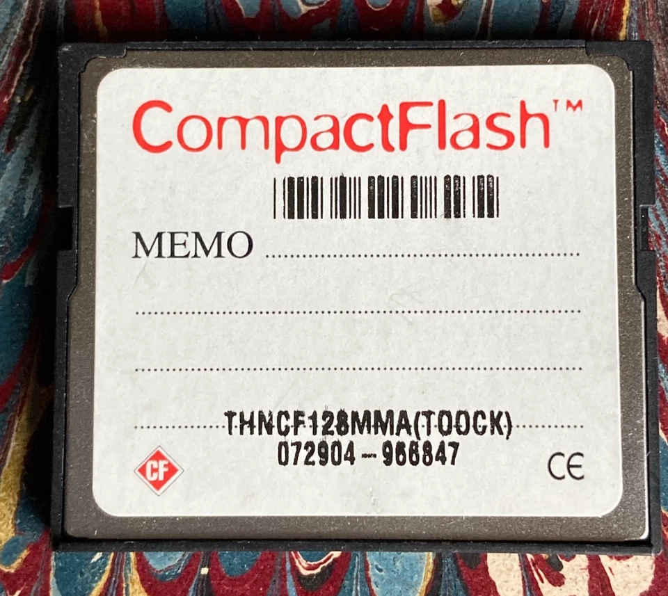 128 MB Compact Flash Dane-Elec Camera Phone Memory Card! - Image 2 of 2