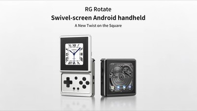 ANBERNIC RG Rotate T618 Handheld Game Console Android12 2000 mAh