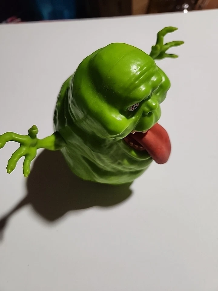 Slimer Ghostbusters 2016 Mattel Pull Tongue Talking Toy Tested Works Perfect! - Image 3 of 4