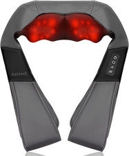 Shiatsu Neck Massager with Heat for Pain Relief Deep Tissue, 2026 Upgraded 3D Ba