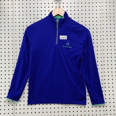Polo Ralph Lauren Pelican Hill 1/4 Zip Pullover Boys  M (10-12) Long Sleeve