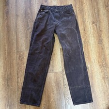 VTG 1993 Levis 511 Brown Jeans Mens 31x32 USA Made 90s Straight Leg Denim rugged