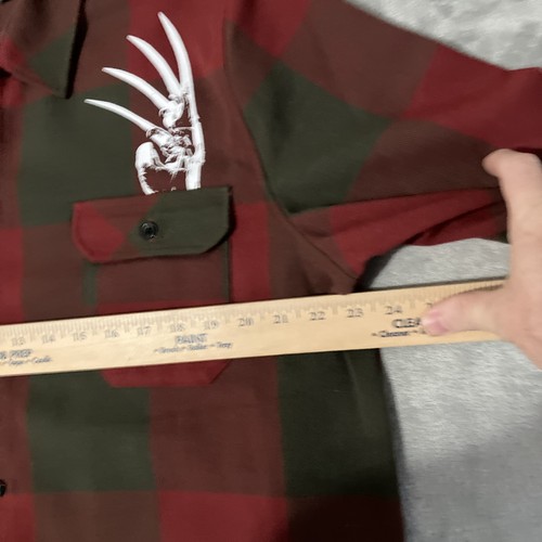 A Nightmare On Elm Street Herren XL Flanell Hemd mit Knopfleiste Welcome To My Nightmare - Bild 6 von 7