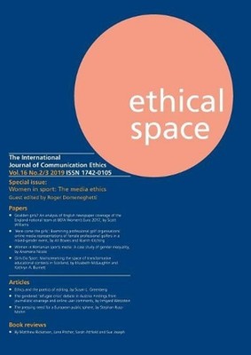 Ethical Space Vol.16 Issue 2/3 by Richard Lance Keeble (English) Paperback Book