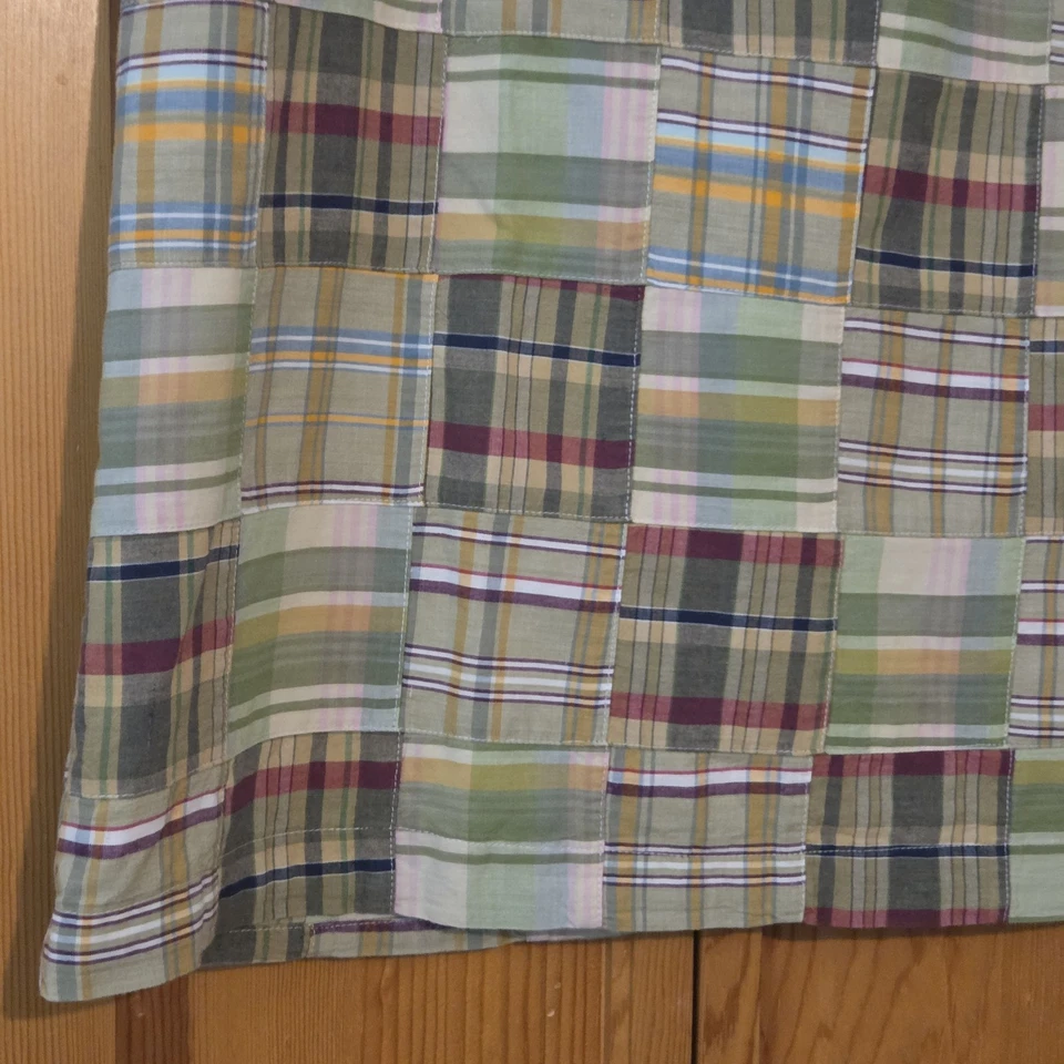 Mini-saia xadrez feminina Cape Madras Elizabeth Maine patchwork tamanho 6 - Imagem 4 de 4