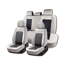 for Honda HR-V 2023-2026 Car Seat Covers, Gray Car Seat Covers, Waterproof PU...