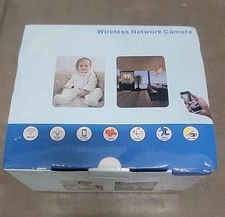 Wireless Network Security Camera CB101 White 2 Pieces Open Box