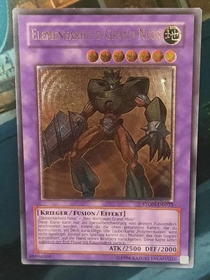 Elemental HERO Grand Neos STON-EN035 Ultimate Rare DE EX Yugioh