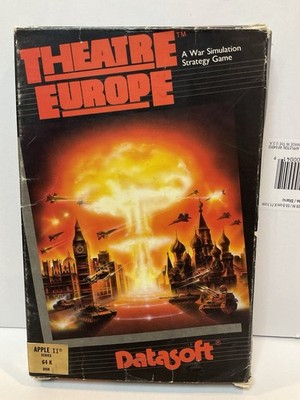 Vintage Apple II RPG Theatre Europe Datasoft