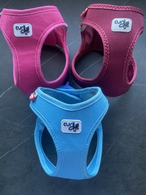 Curli Hundegeschirr S- Vest Harness curli Clasp Air-Mesh Ruby, Skyblue, Fuchsia