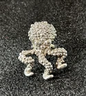 Vintage Large RL Sterling Silver 925 Octopus Ring Size 7 Two Inches Big
