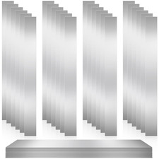 24 Pcs 304 Stainless Steel Strips Metal Shim Stock Assortment 1" Width X 12" Len