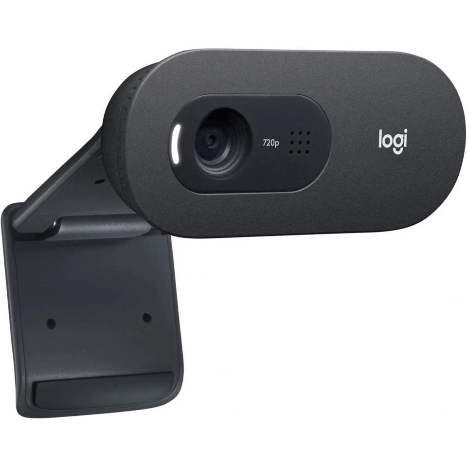 Logitech C505 Webcam HD Videocamera USB 720p HD per Desktop o Laptop con Mic - Immagine 3 di 4