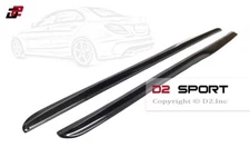 Carbon Fiber PSM Side Skirt Extensions fits 2015-2020 Mercedes W205 C-Class AMG