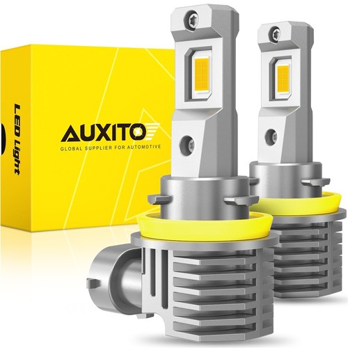 H11 H9 H8 LED Headlight 3000K Low Beam Fog Bulb Conversion Kit CANBUS Amber 2/4x - Picture 12 of 20