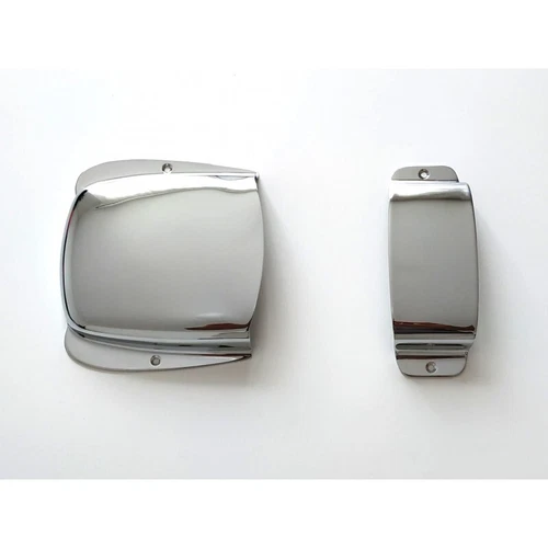 Jazz Bass Chrome Ashtray set, Bridge + Pickup Cover
