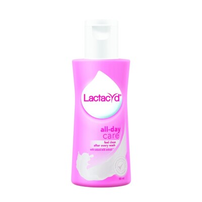 Lactacyd, Feminine Wash, All-Day Care, 60ml (Pack of 1)