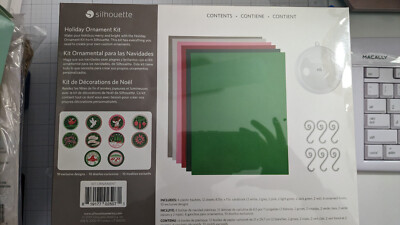 Silhouette America Holiday Ornament Kit NEW Christmas Cameo | eBay