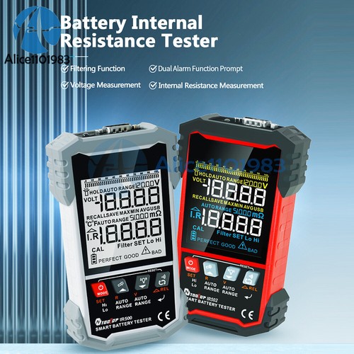 TOOLTOP 120V 500Ω Li-ion Battery Internal Resistance Tester Battery Tester Tool - Picture 9 of 26