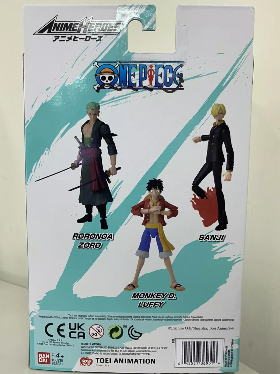 BandaI: Anime Heroes - One Piece - Monkey D. Luffy 6.5 Tall Action Figure