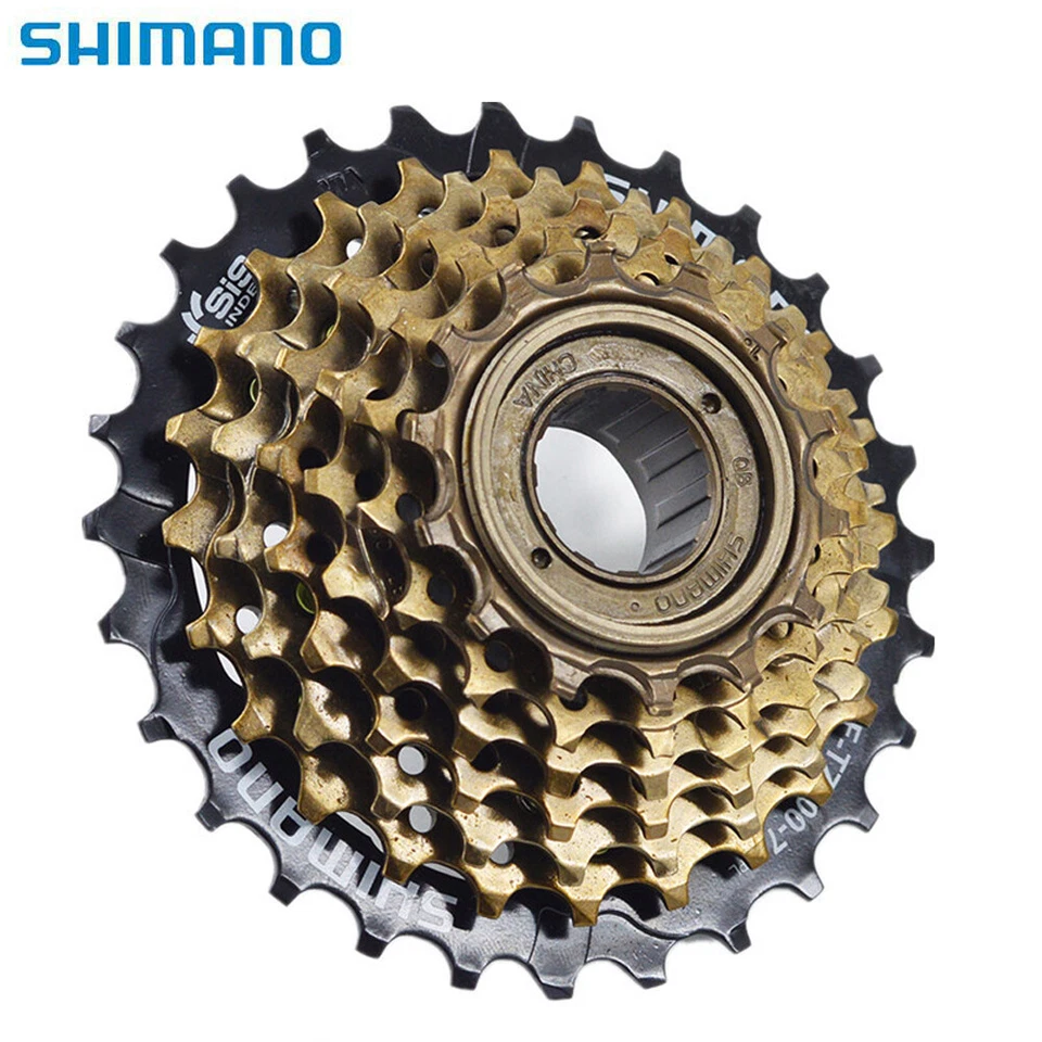 Shimano MF-TZ500 7 Speed Bicycle Bike Freewheel 14- 28T Index - Screw On US New - Image 2 of 4