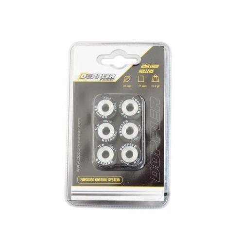 Rouleaux Galets Doppler Maxi Scooter 20x17 8,0g (x6) - Compatible Peugeot Satelis Burgman 125