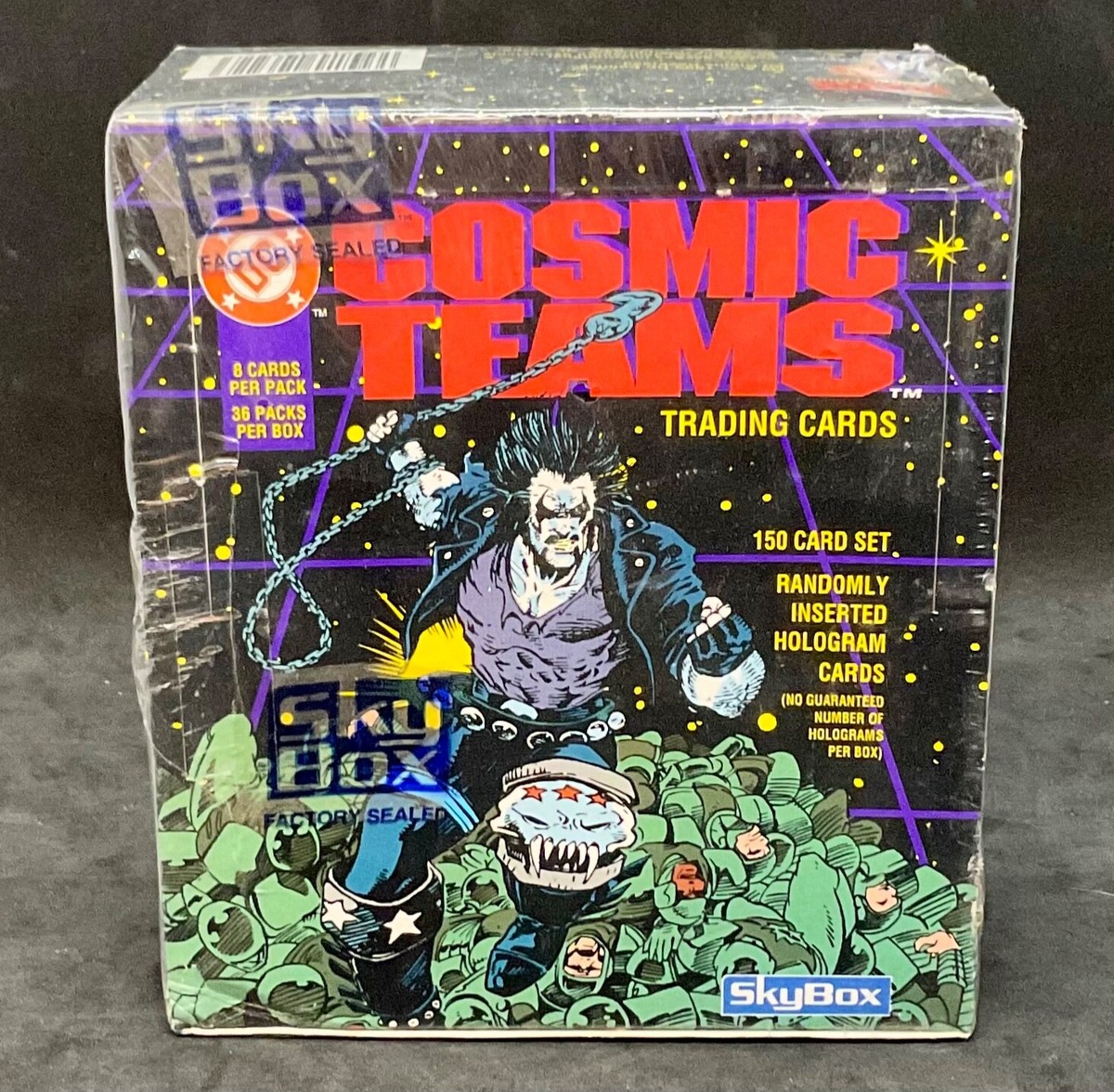 希少品　セブンドリーマーズ　キャディバッグ 1993 Skybox DC Comics Cosmic Teams Trading Cards Sealed Box 36