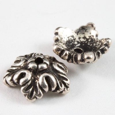 TierraCast Buddha Beads 1812 Antiqued Silver Plate 14mm 4 Pieces TierraCast Buddha Beads 1812 Antiqued Silver Plate 14mm 4 Pieces