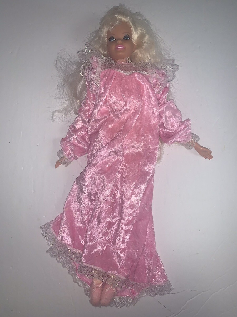 1995 Plush 18 Inch Bedtime Barbie Doll | eBay