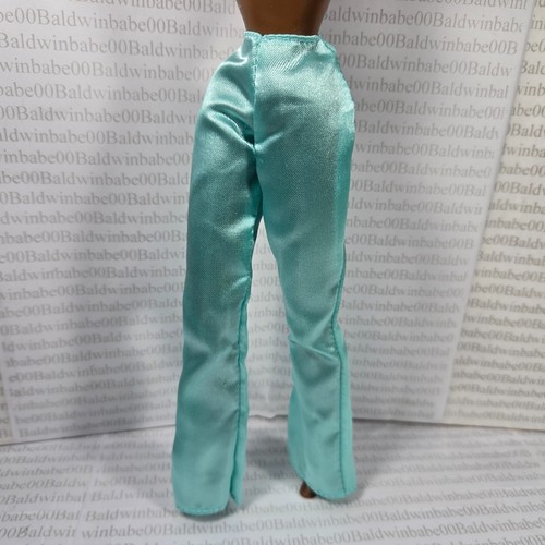 BOTTOM ~ 11.5" DOLL AQUA BLUE NICHELLE GENERATION GIRL GEAR SATIN PANTS