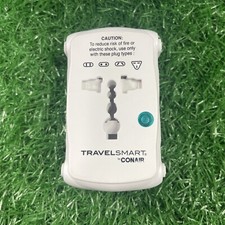 Conair Travel Smart TS237T All In One Adapter Charger with Surge Protector