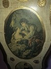 Vintage Gold Gilt Italian Florentine Tole Wood Courting Couple Wall Plaque — photo 4