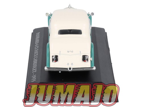 FA72 Voiture 1/43 IXO Altaya Voitures d'autrefois PANHARD 6 CS Faux Cabriolet 19 - Imagen 4 de 9