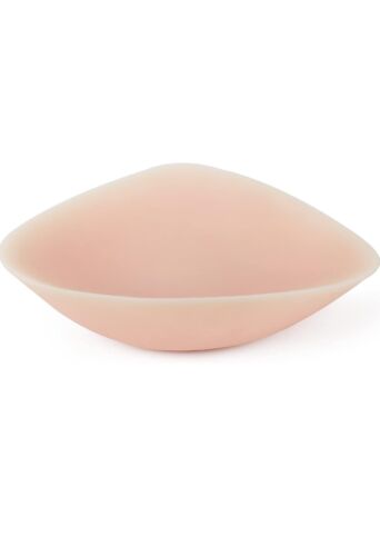 One Piece Classic Sleep Durable Triangle Silicone Breast Forms Fake Boobs D+ Pad - Picture 2 of 6