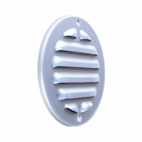 LüFtungsgitter Aluminium Eloxiert Rund Ohne Stutzen Dn 150 Mm