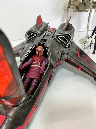 6 inch 1/12 Star Wars Mandalorian Armorer Starfighter Black series 51cm Long - Picture 19 of 22