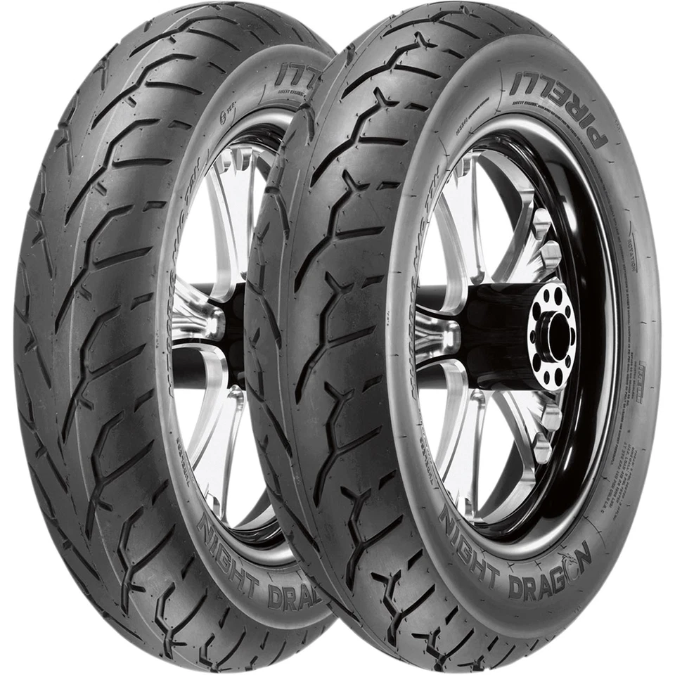 Pirelli - Neumático Powersports Night Dragon Delantero 130/90-16 67H Sesgo con cinturón 2211500 Foto 2 de 4