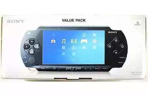 SONY PlayStation Portable PSP Value Pack PSP-1000K Black Used from Japan F/S