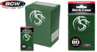 Green BCW Gaming Deck Case - Holds 80 Sleeved Gaming cards - Card Protector — photo 1
