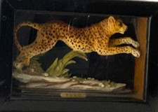 HAND CRAFTED & PAINTED RESIN LEOPARD/CHEETAH ...