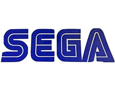 SEGA Sticker Logo Vinyl Decal Sticker BLUE 10"