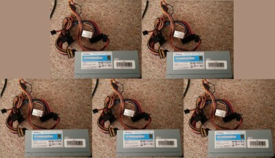 Lot of 5 Antec MT-352 / MT-350 Micro ATX Power Supply - 80 Plus Bronze - 350 W