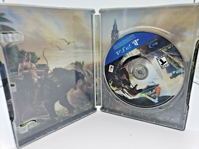 Ark Survival Evolved Steelbook With PS4 Disc 