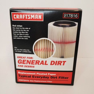 Vac Replacement Filter 917816 Made 
