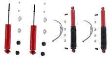 Front and Rear KYB MonoMax Shock Absorbers Kit for Jeep Cherokee Wagoneer 84-90